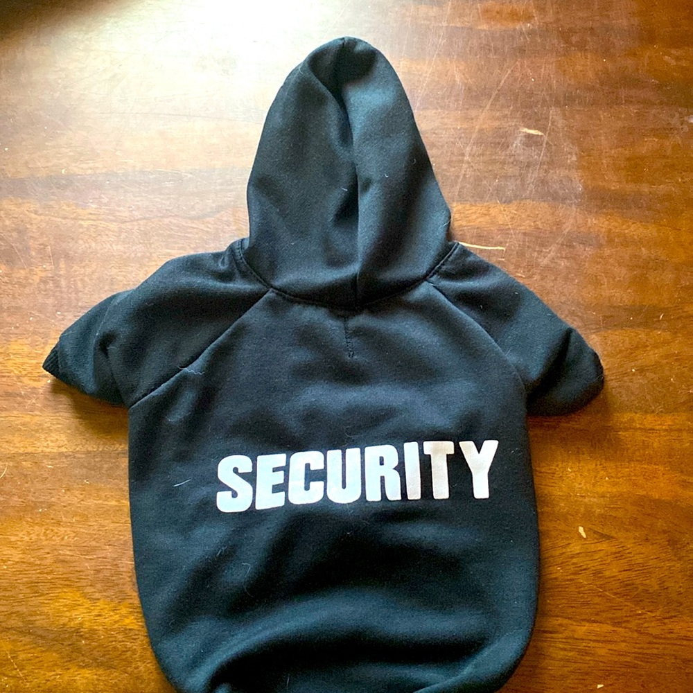 Small/x small sweatshirt with hood (dog or cat)